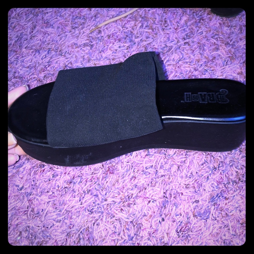 black platforms